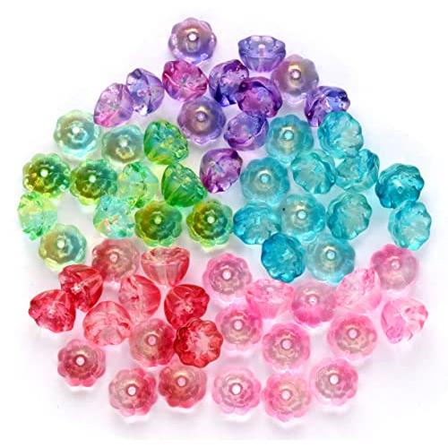 [starPG] ロータス ガラスチャーム ハンドメイド アクセサリー パーツ