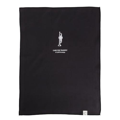 Curtis Bags トランペット プロフェッショナル マイクロファイバー ポリッシュクロス ブラ...