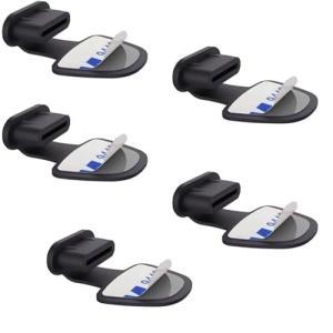 LUYING usb キャップ 紛失防止 シール付 メス用 シリコン アルミ製 紛失防止 超耐久性 耐久 防塵保護カバー・キャップ スマートフォン タブレット キャップ 充電