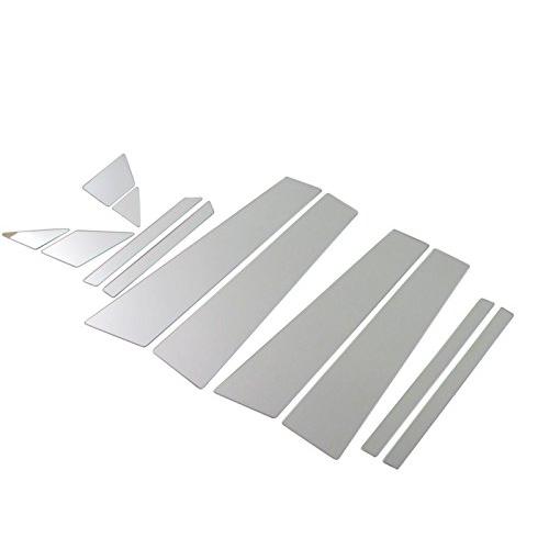 BRIGHTZ アルト HA25S HA25V 超鏡面ステンレスメッキピラーパネル バイザー無用 1...