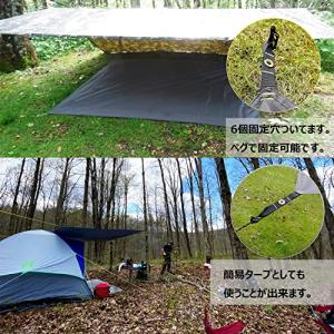 Farfly テントシート 防水加工 耐水圧3...の詳細画像3