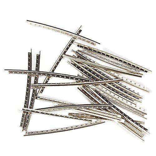 Yibuy 20ピース Fretwire アコースティックギター Fret Wire Set