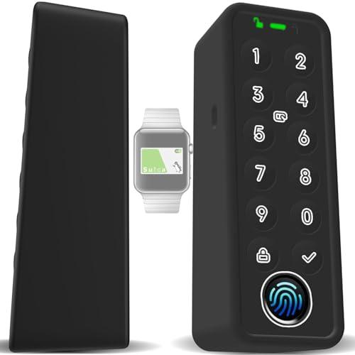 For  新モデル SwitchBot 指紋認証パッド 保護ケース カバー 全面保護 取付カンタン ...