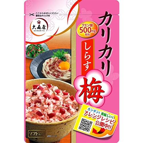大森屋 カリカリ梅しらす 40g*10個