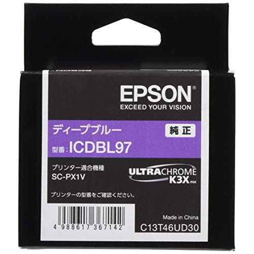 エプソン 純正インクカートリッジ ICDBL97 ディープブルー 小型