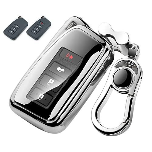 [LETINGFAR] キーケース レクサス用 スマートキーケース キーカバー レクサス専用設計 キ...