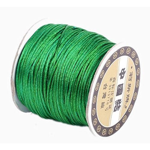 (ビグッド)Bigood 1.5mm*70m ナイロンロープ 手編みブレスレットや中国結び用ロープ ...