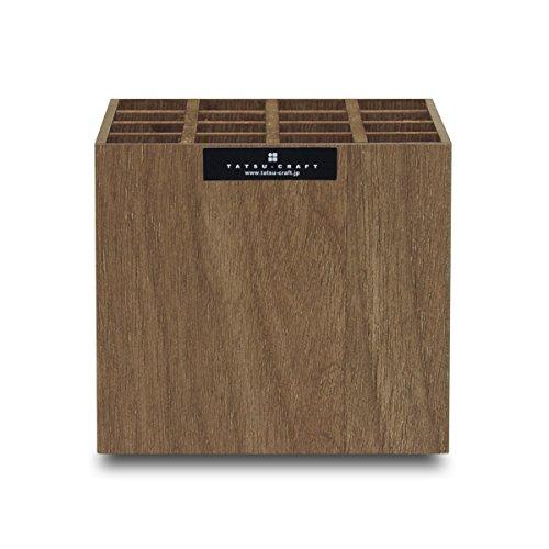TATSU-CRAFT タツクラフト  Bosk バスク ペンスタンド S 16 BW ブラウン ペ...