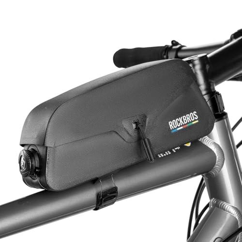 ROCKBROS-ROAD TO SKY トップチューブバッグ 自転車 バッグ 防水 小物収納 マグ...