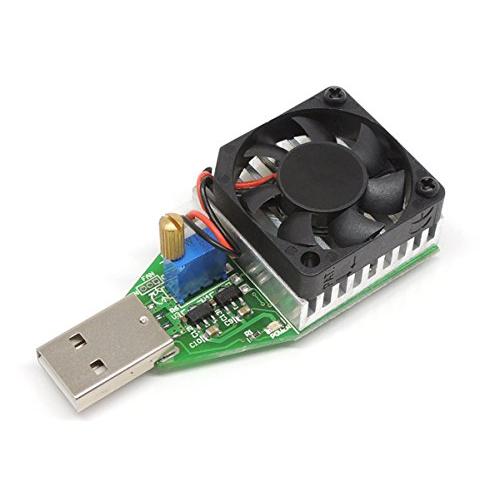 KAUMO USB抵抗器 電子負荷 15W (USB Type-A/高耐久DCファン)