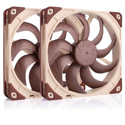 Noctua NF-A14x25 G2 PWM Sx2-PP, プッシュプルと並列使用対応デュアルフ...