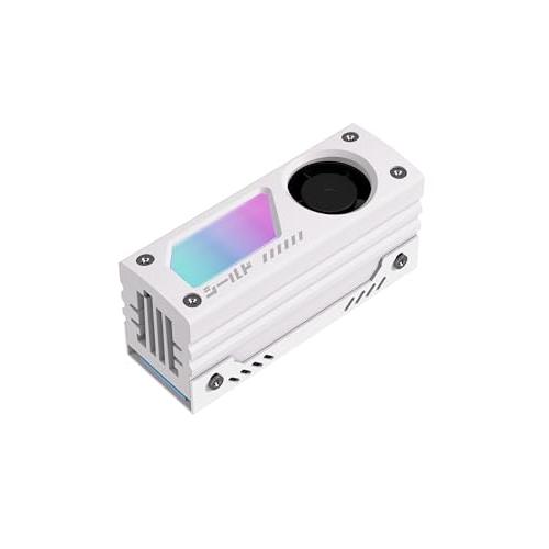 EZDIY-FAB シールド ARGB M.2 2280 SSD ヒートシンク 内蔵 20mm PW...