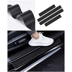 サイドステップガード 保護ステッカー 車のドアシルプロテクター 内外側 車用ドアモール サイドモール 汚れ防止 傷防止 アウトランダー PHEV/新型アウトランダー