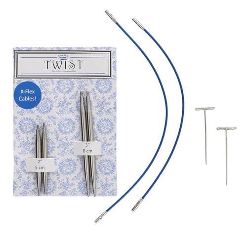 ChiaoGoo TWIST レース ショート コンボパック 5*8cm 4.50mm - 1個