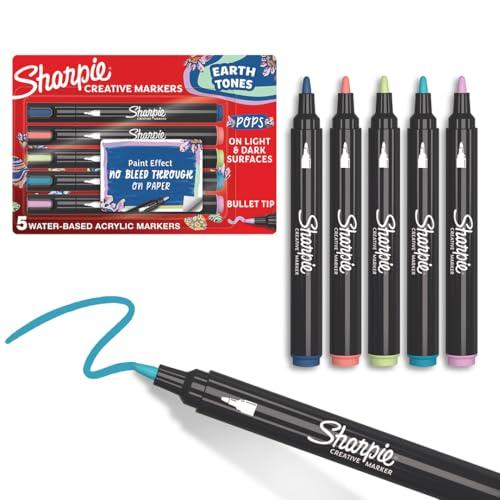 Sharpie シャーピー アクリルマーカー アーストーン グロウイングトロピクス 5色 アートマー...