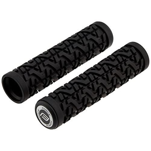 FORCE(フォース) 自転車用 グリップ FORCE ラバー 22.2mm径用 ブラック グリップ...
