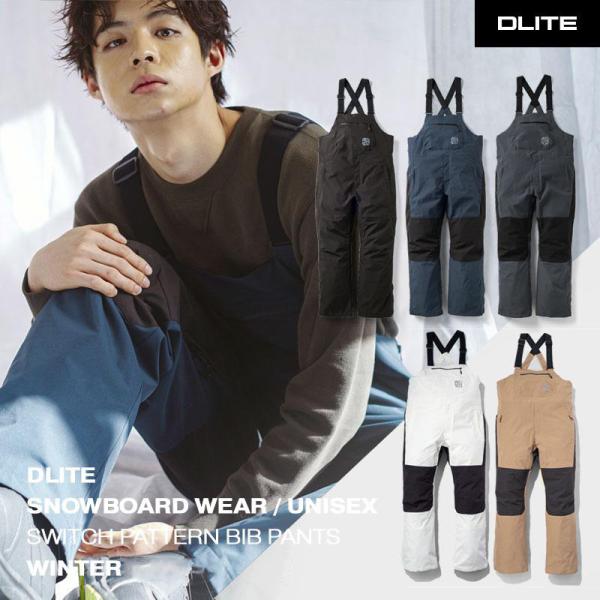 スノーボードウェア  スキーウェア メンズ ユニセックス パンツ ビブパンツ スノボウェア 43DE...