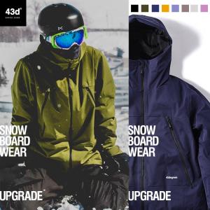 43DEGREES 【2020年復刻モデル】スノーボードウェア スキーウェア メンズ ジャケット 単品 スノボウェア レディース ユニセックス