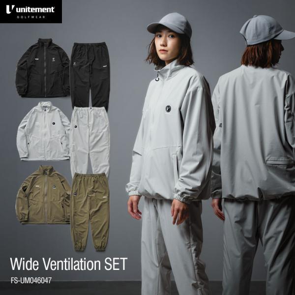 ゴルフウェア レディース 上下セット ジャケット パンツ ゴルフ 秋 冬 防寒 防風性 unitem...