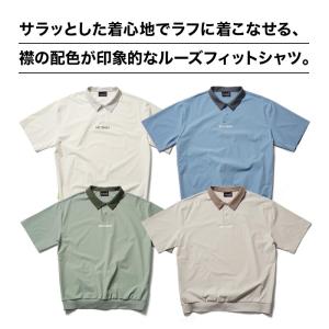 ゴルフウェア メンズ 半袖 ゴルフ シャツ 夏...の詳細画像1