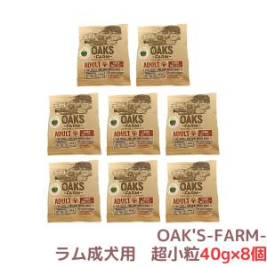 ドッグフード おためし ラム 成犬用 40g×8個 総合栄養食 ドライフード グレインフリー 超小粒 （賞味期限 2024年10月31日）｜4will-shop