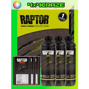 即納)ラプターライナー 3L ブラック U-POL RAPTOR LINER 正規品