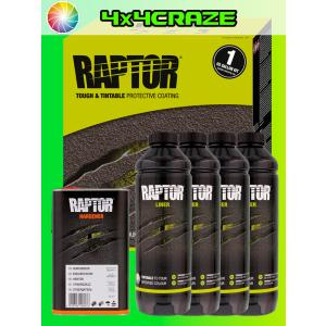 ラプターライナー4L ブラック　正規品 即納)ラプターライナー 4L ブラック U-POL RAPTOR LINER 正規品