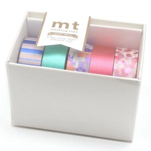 カモ井加工紙 マスキングテープ mt ギフトボックスブライト 15mm×7m 5巻セット MT05G012の商品画像