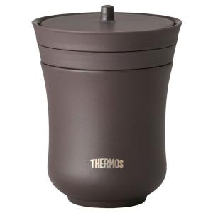 THERMOS 真空断熱湯呑み 200ml 栗 JCZ-200 KURの商品画像