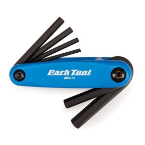 PARKTOOL (パークツール) フォールドアップヘックスレンチセット サイズ:六角3/4/5/6/8/10mm AWS-11の商品画像