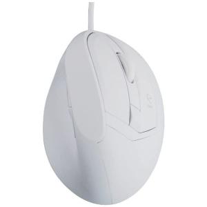 Digio2 エルゴノミクス マウス 5ボタン BlueLED ホワイト MUS-UKF208Wの商品画像