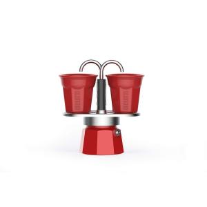Bialetti (ビアレッティ) ミニエキスプレス 2カップ用 直火式/エスプレッソカップ付 （コーヒーメーカー エスプレッソメーカー マキの商品画像