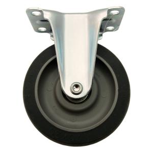 ユーエイキャスター：サイレンスキャスター サイレンス型 固定キャスター エラストマー (B入) 車 車輪径φ75 メーカー型式：ER-75ELSの商品画像