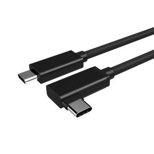 USB Type C ケーブル L字 (0.5m ブラック) Type-c L型 LpoieJun20Gbps転送/100W急速充電の商品画像