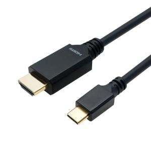 ホーリック USB Type C→HDMI変換ケーブル 1m UCHA10-743BBの商品画像