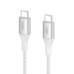 Belkin USB-C to C 編組ケーブル 240W対応 急速充電 PD3.1対応 超高耐久 USB-IF認証 ゲーミングPC/Macの商品画像