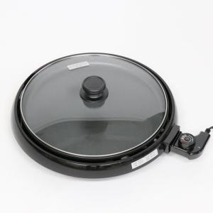 ヒロコーポレーション/丸型ホットプレート HK-351 (K)の商品画像