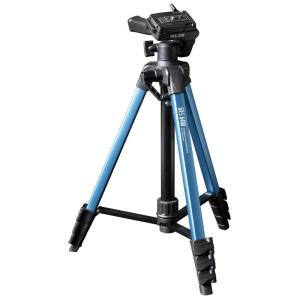 スリック SLIK スマホ三脚 GX-S 6400 BLUE スマホカメラビデオカメラ対応 レバーロック式 21mmパイプ径 3WAY雲の商品画像
