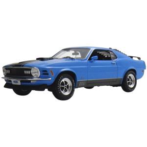 Maisto 1/18 フォード マスタング マッハ1 1970 ブルー 完成品