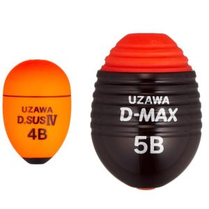 キザクラ (kizakura) ウキ UZAWA D.SUS MAXセット 4B/5B 03733 オレンジの商品画像