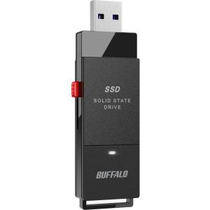 外付けSSD 超小型USB3.2Gen1 1.0TB バッファロー ブラック SSD-PUT1.0U3-B/N｜5-8