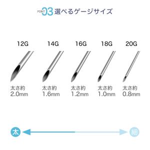 クーポンで最安183円 ニードル 12G 14...の詳細画像4