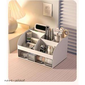 卓上収納ボックス 卓上収納 机収納ケース 小物収納 多機能 引き出し 化粧品 小物入れ 卓上小物ボックス 大容量 デスクオーガナイザー｜EUREKAショップ