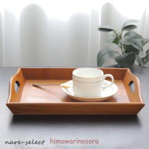 天然木製 羽反 長角膳 木製トレイ お盆トレイ...の詳細画像3