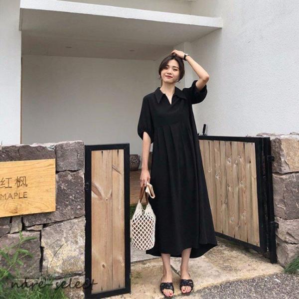 ワンピース レディース リネンワンピース Vネック スリット マキシワンピース 大きいサイズ ゆった...