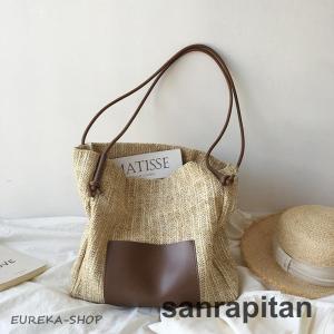 かごバッグ トート 夏バッグ レディース カゴ...の詳細画像3