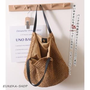 トートバッグ レディース かごバッグ トート ...の詳細画像4