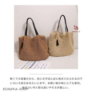 トートバッグ レディース かごバッグ トート ...の詳細画像5