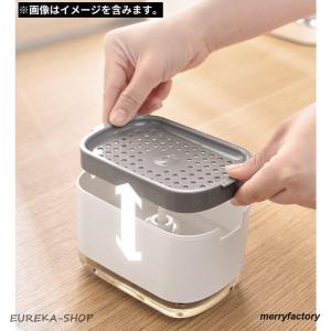 スポンジホルダー ソープディスペンサー スポン...の詳細画像4