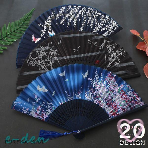 扇子 せんす レディース メンズ 和装小物 布 竹製 和風 和柄 花柄 折りたたみ 夏 花火大会 浴...